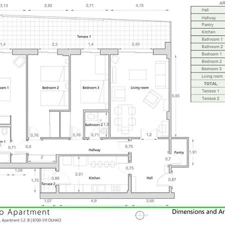 Ria Appartement Olhão